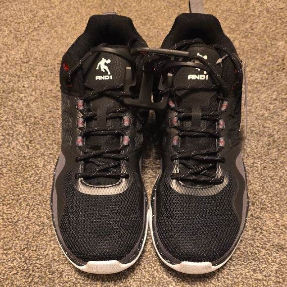 AND1 Black and Gray Athletic Shoes - Picture 1 of 6